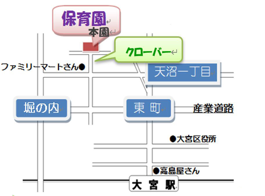 マップのイラスト